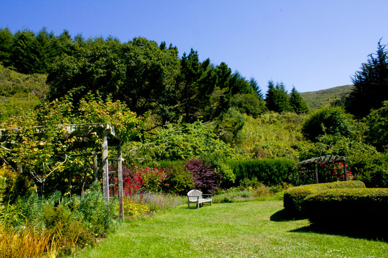 The formal garden at Green Gulch, Photo Will Haynes, 2012