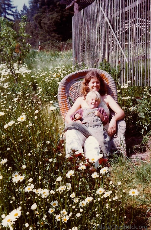 Beth Benjamin at Camp Joy, 1977