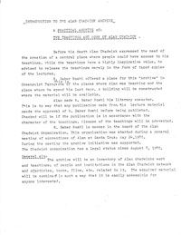 Chadwick Society Document